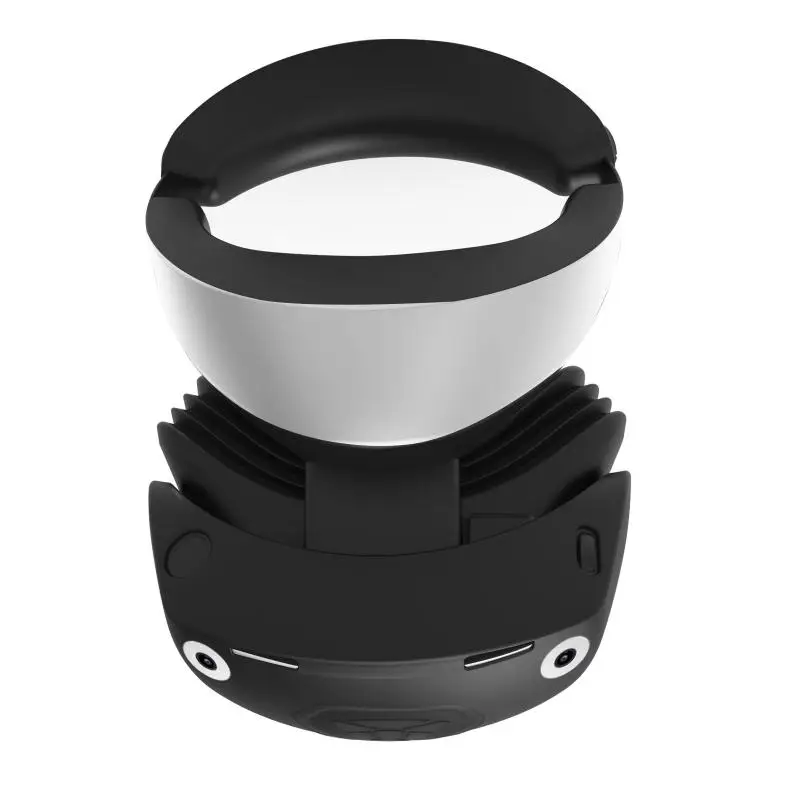 خوذة غطاء كامل سيليكون لينة واقية الحال بالنسبة PS VR2 المضادة للخدش ل PS VR2 نظارات واقية المطاط حافظة حماية كم