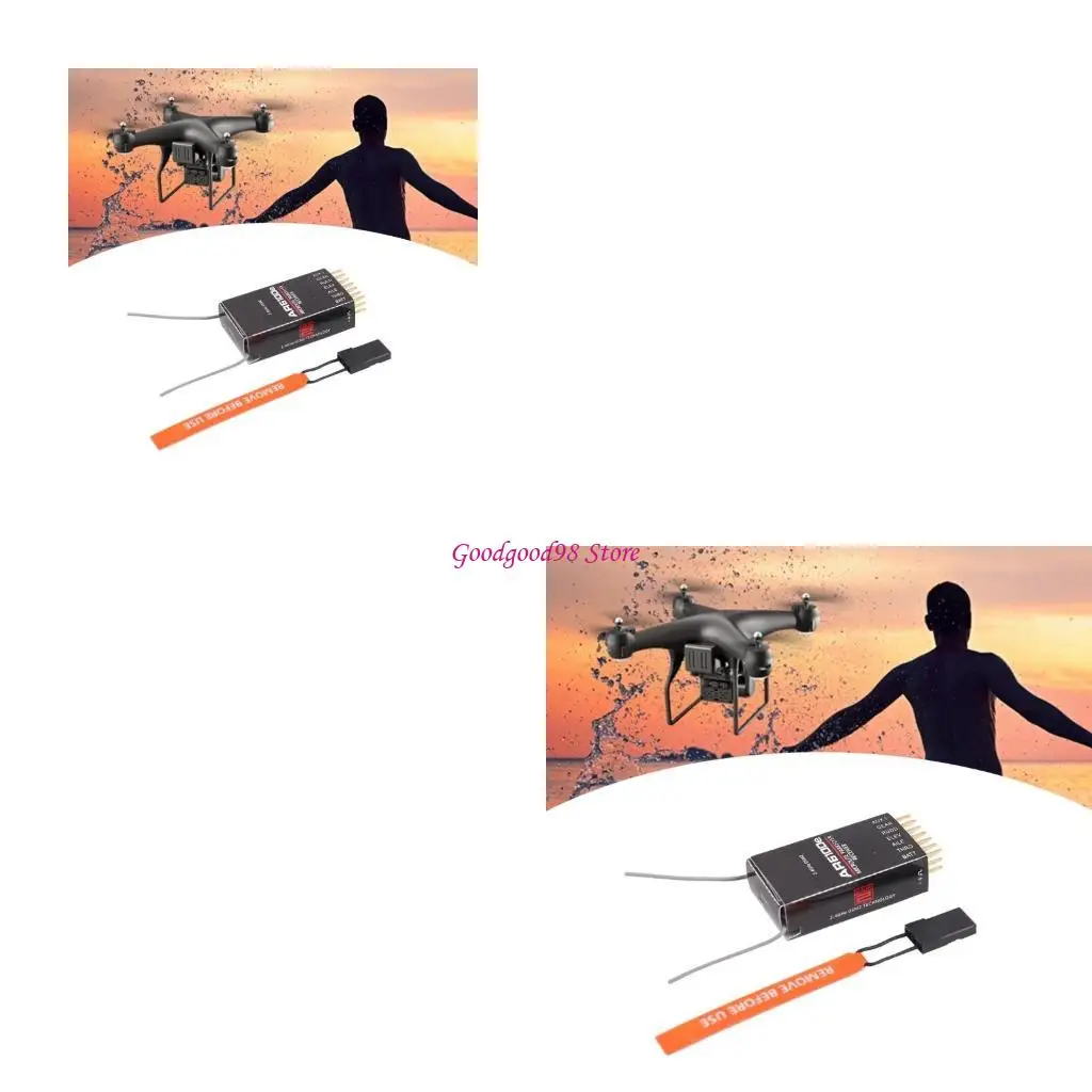 AR6100E 2.4GHz 6 Channel Receiver DSM2 for Aircraft Remote Wide Compatibility 