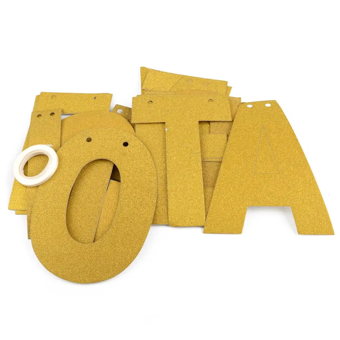 Glitter Official Teenager Banner Garland Hanging Golden fit for 13th Birthday Party Decoration Accessories