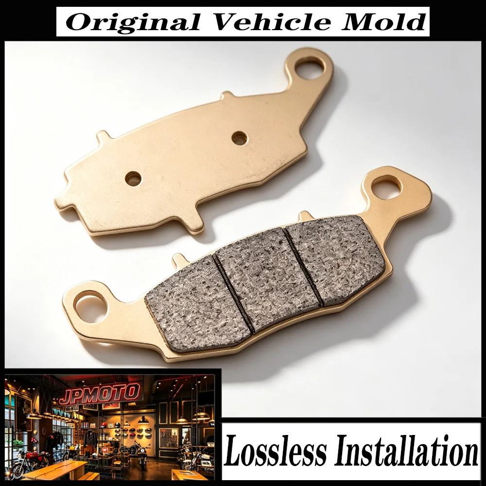 For Kawasaki VN800 VN 800 Drifter VN900 VN 900 Vulcan Classic LT Custom 1999-2014 Motorcycle Brake Pads Copper Sintered Kit view 2