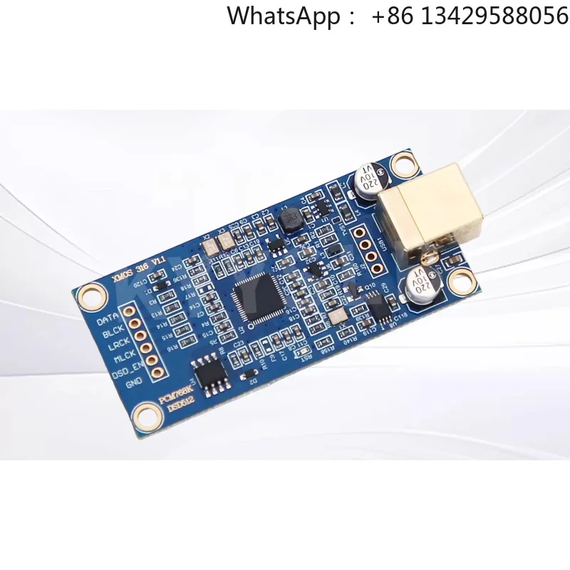 KYYSLB XMOS316 USB Digital Interface Support DSD512 Compatible Amanero Daughter Card Sunken Gold 4-layer PCB
