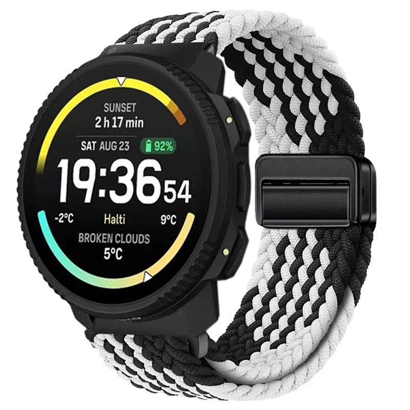20/22 مللي متر النايلون الفرقة ل COROS APEX 4 42 مللي متر PACE 4-Pro CMF ساعة 3 برو مضفر حزام ل Suunto العمودي 2/السباق 2 سوار مغناطيسي #2