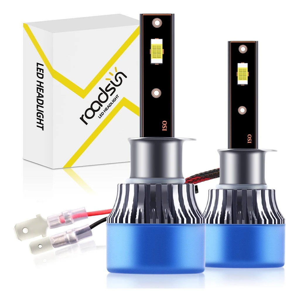 Auto Bulb Headlight Led H7 H4 H1 LED Light Car Headlights H11 LED Fog Lamp 6500K 3570 CSP 9005 9006 9012 9007 H13 24V 12V Turbo