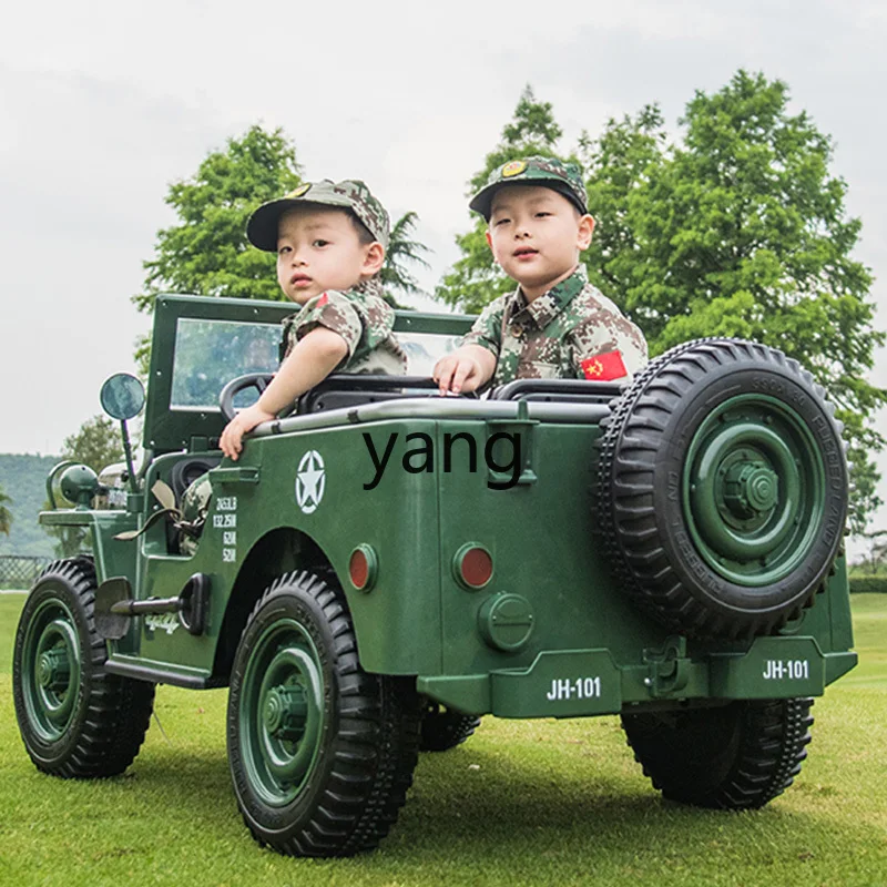 Cx Super Grote Dubbele Stoel Off-Road Jeep Kinderen Elektrische Auto Vierwielige Off-Road Baby Afstandsbediening Speelgoedauto