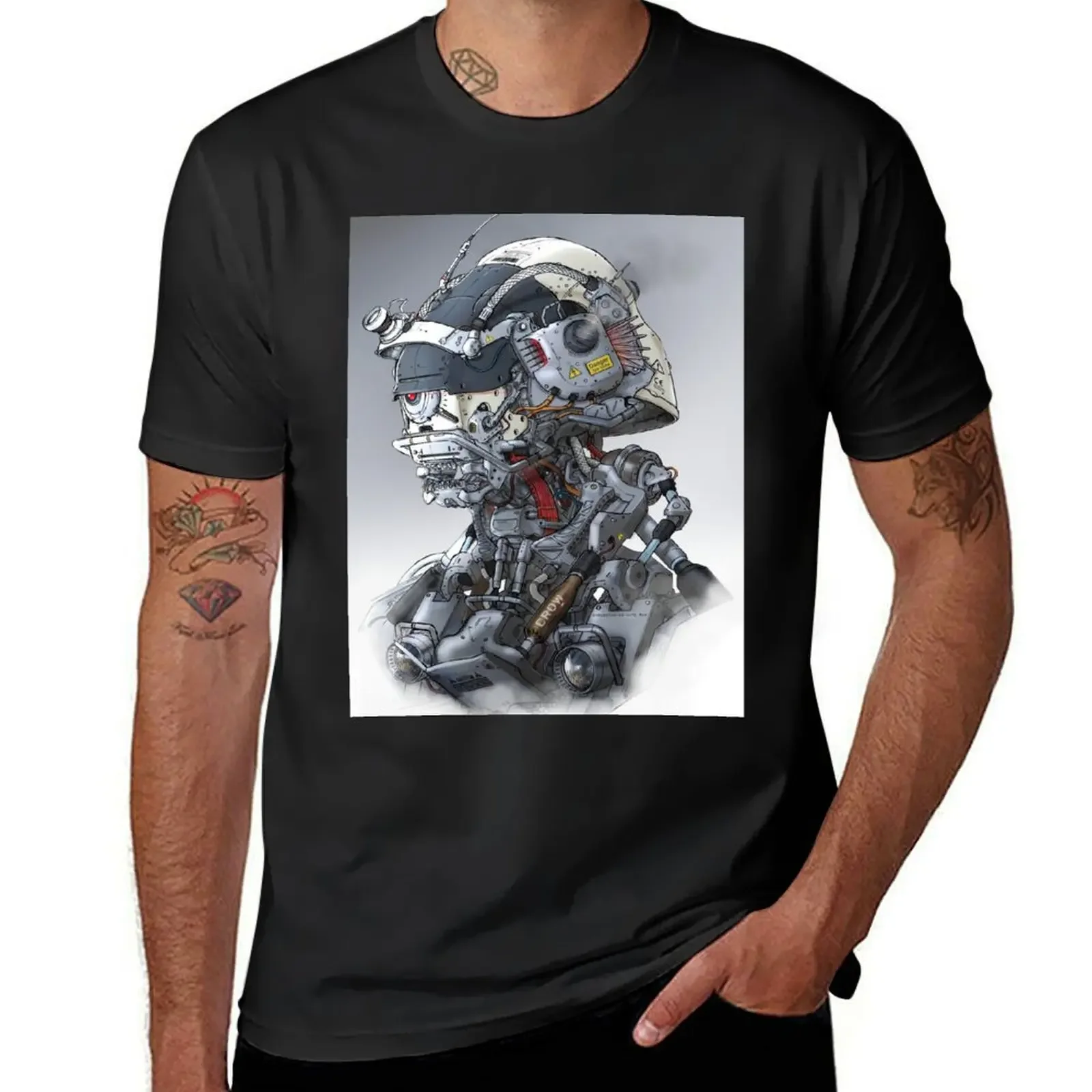 

Robot Head T-Shirt designer shirts graphic t shirt vintage t shirt men