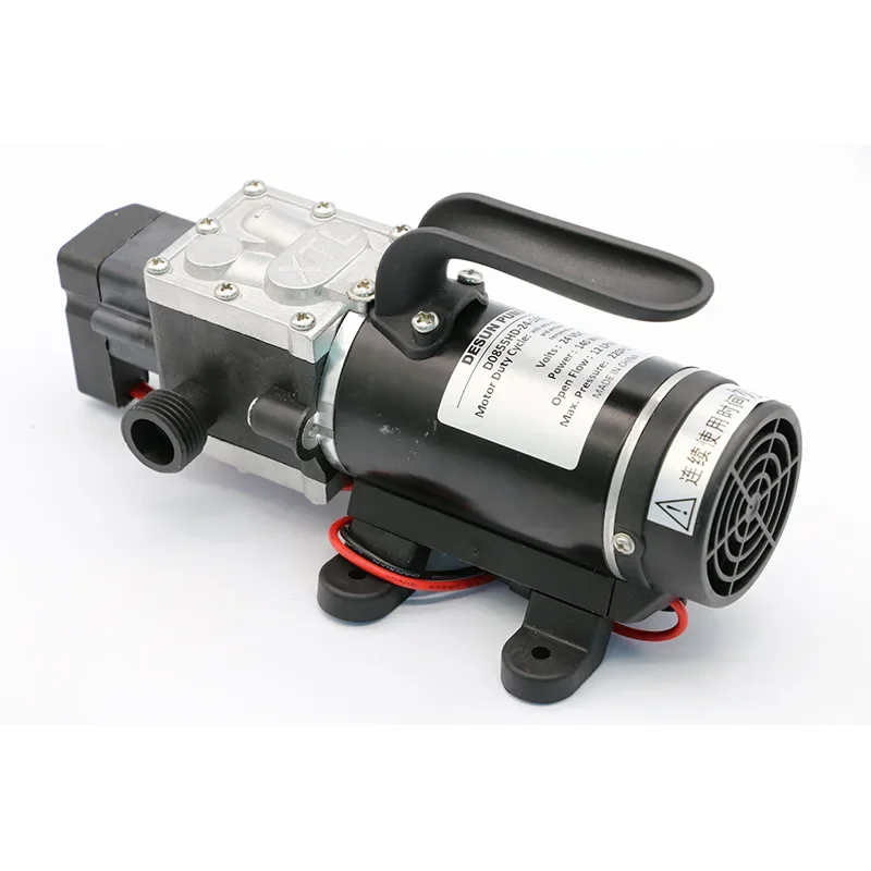 D0855D DC diaphragm pump 24v/160w flow rate 13L/MIN head suction 1.5m food grade diaphragm pump