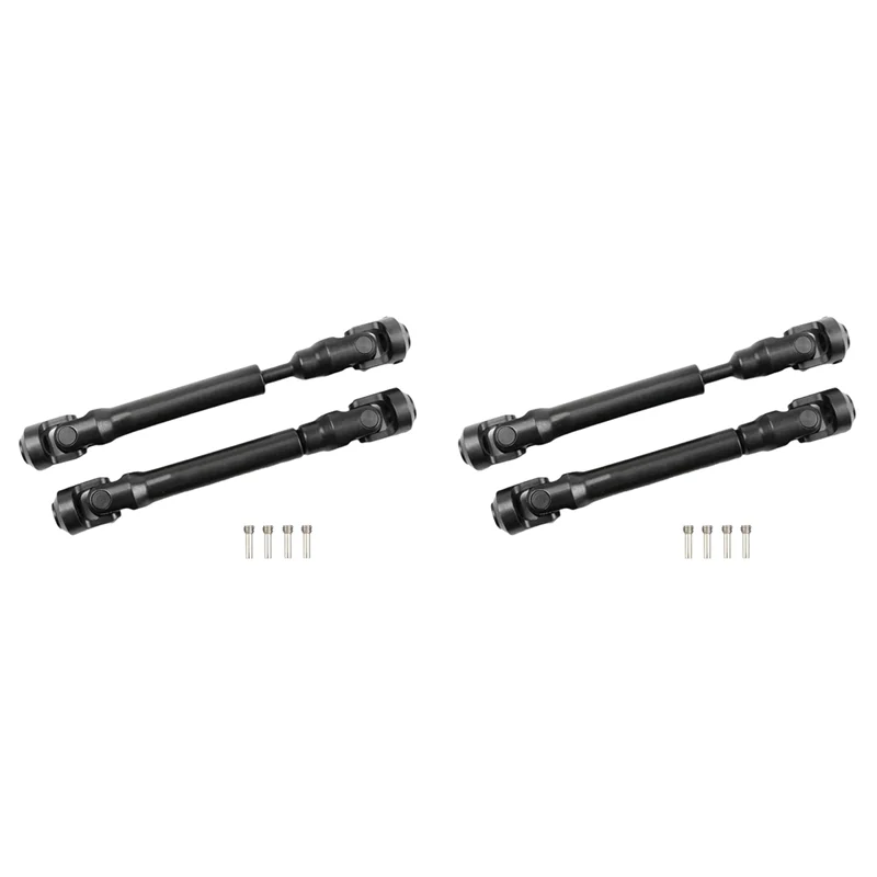 

Комплект из 4 металлических карданных валов CVD для радиоуправляемых краулеров Axial SCX10 и SCX10 II с колесной базой 313 мм, масштаб 1/10, запчасти для тюнинга