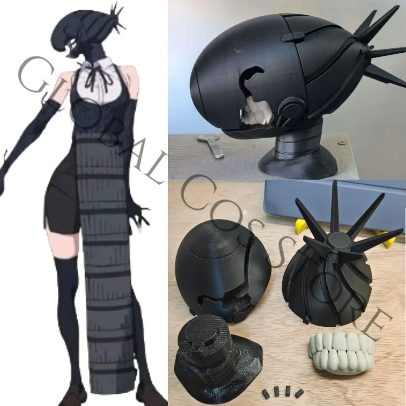 anime-reze-devil-cosplay-props-matte-black-3d-printed-cyber-punk-style-cos-accessories-plastic-material-for-finish-gift