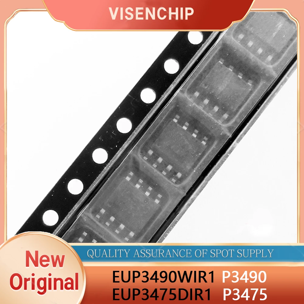 2pieces New Original EUP3490WIR1 EUP3490 P3490 EUP3475DIR1 EUP3475 P3475 SOP-8