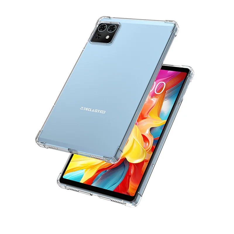 Transparent Anti‑Yellow TPU Back Cover For Teclast T50 Mini M50 Mini 8.7