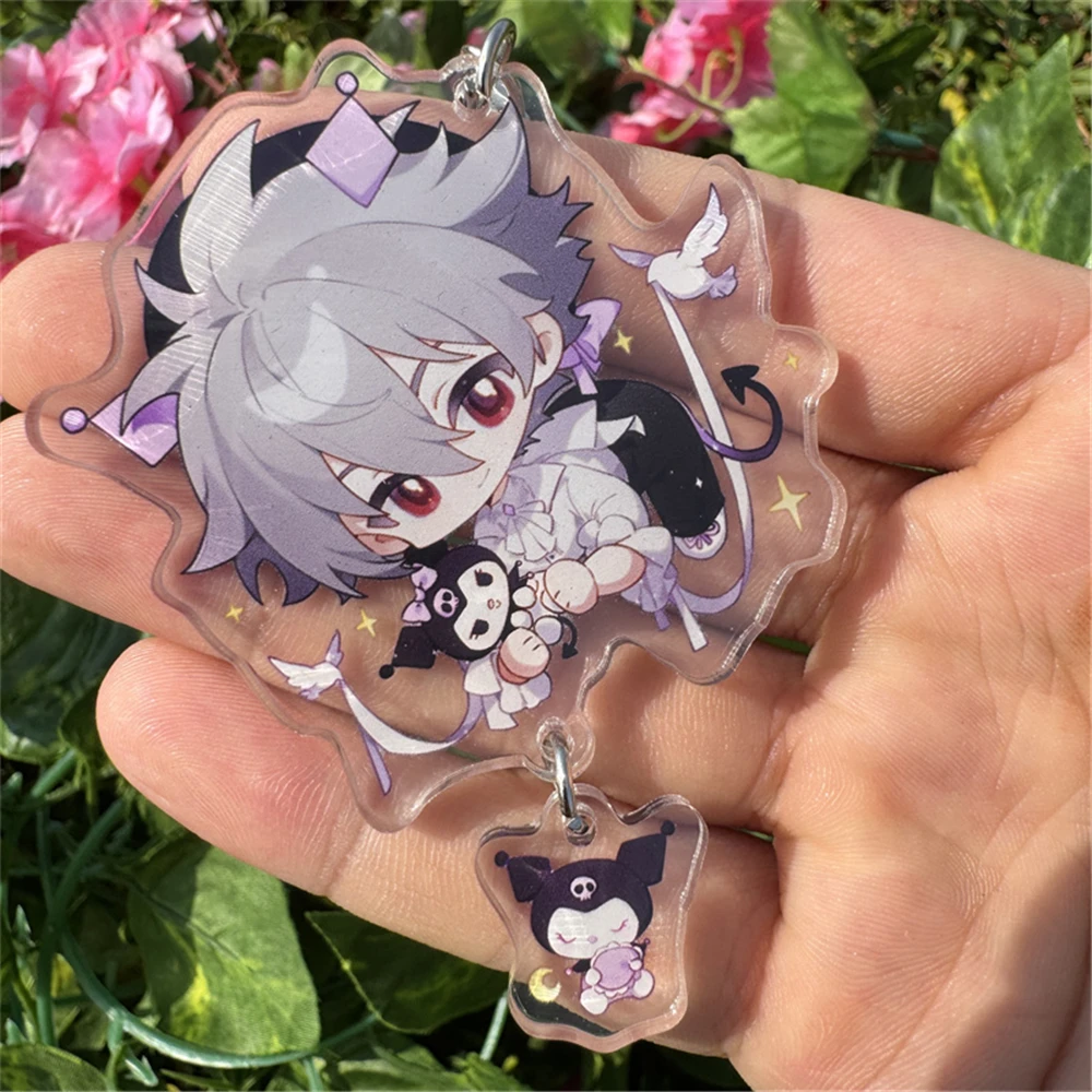 Anime Cosplay Acrylic Key Chain Keychain Pendant Prop Accessories