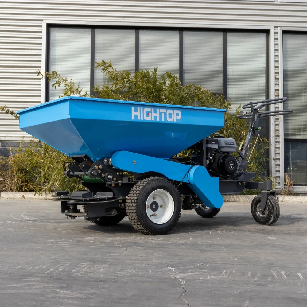

New hot-selling 400KG agricultural intelligent machinery HT400 variable speed fertilizer spreader