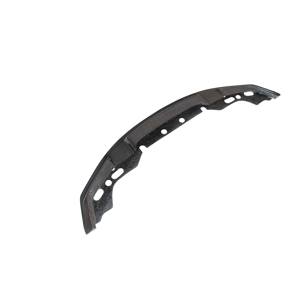 سبويلر شفة أمامي من ألياف الكربون الحقيقية عالي اللمعان لسيارات Bmw F87 M2 2014 + أطقم هيكل الشفاه الأمامية من ألياف الكربون 2014 2015 2016 2017 2018