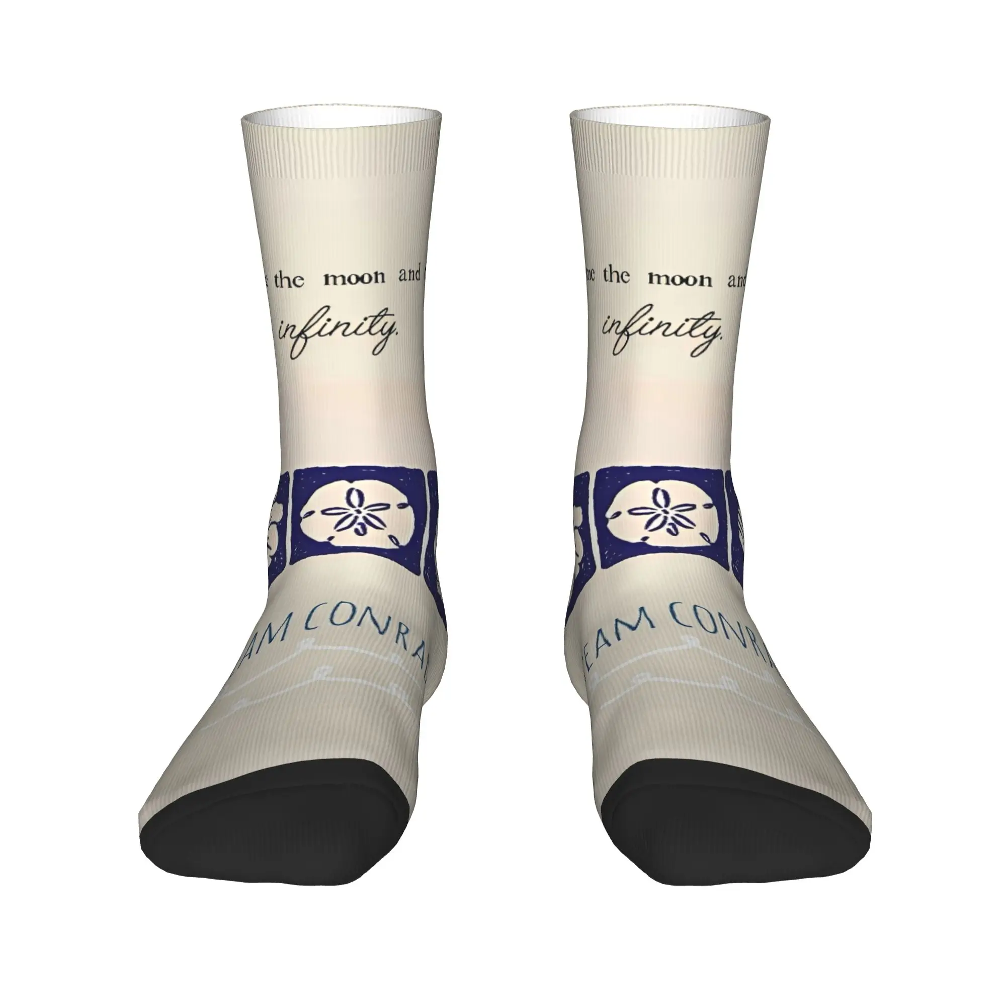 Cousins Beach Team Conrad الصيف تحولت جوارب جميلة نمط الشتاء المضادة للانزلاق الجوارب زوجين في الهواء الطلق جوارب ناعمة متوسطة