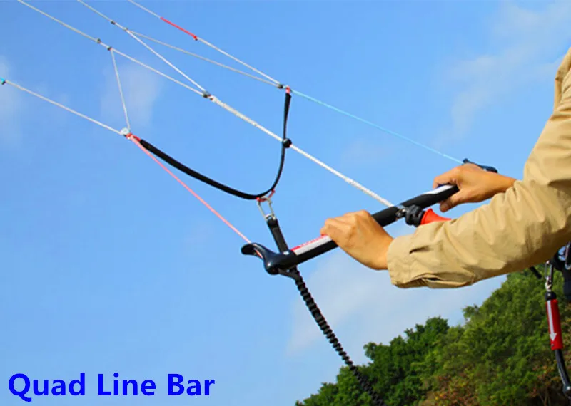 free shipping power kite control bar quad line stunt kite accessories kitesurf three line surfing windsurfing professional wind