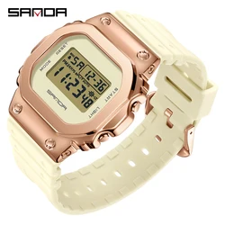 Fashion SANDA Top Brand Military Sports G style LED Digital Men And Women Couple Waterproof Leisure Watch Relogio Masculino