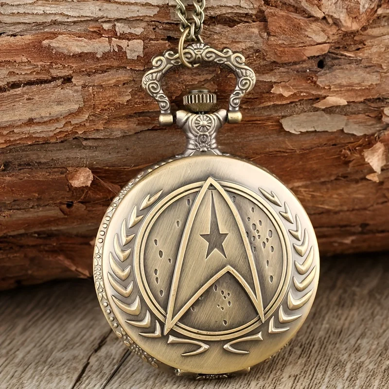 Retro Architectural Necklace Watch Creative League of Legends Vintage Pocket Watch Large Personalized Pocket Watch