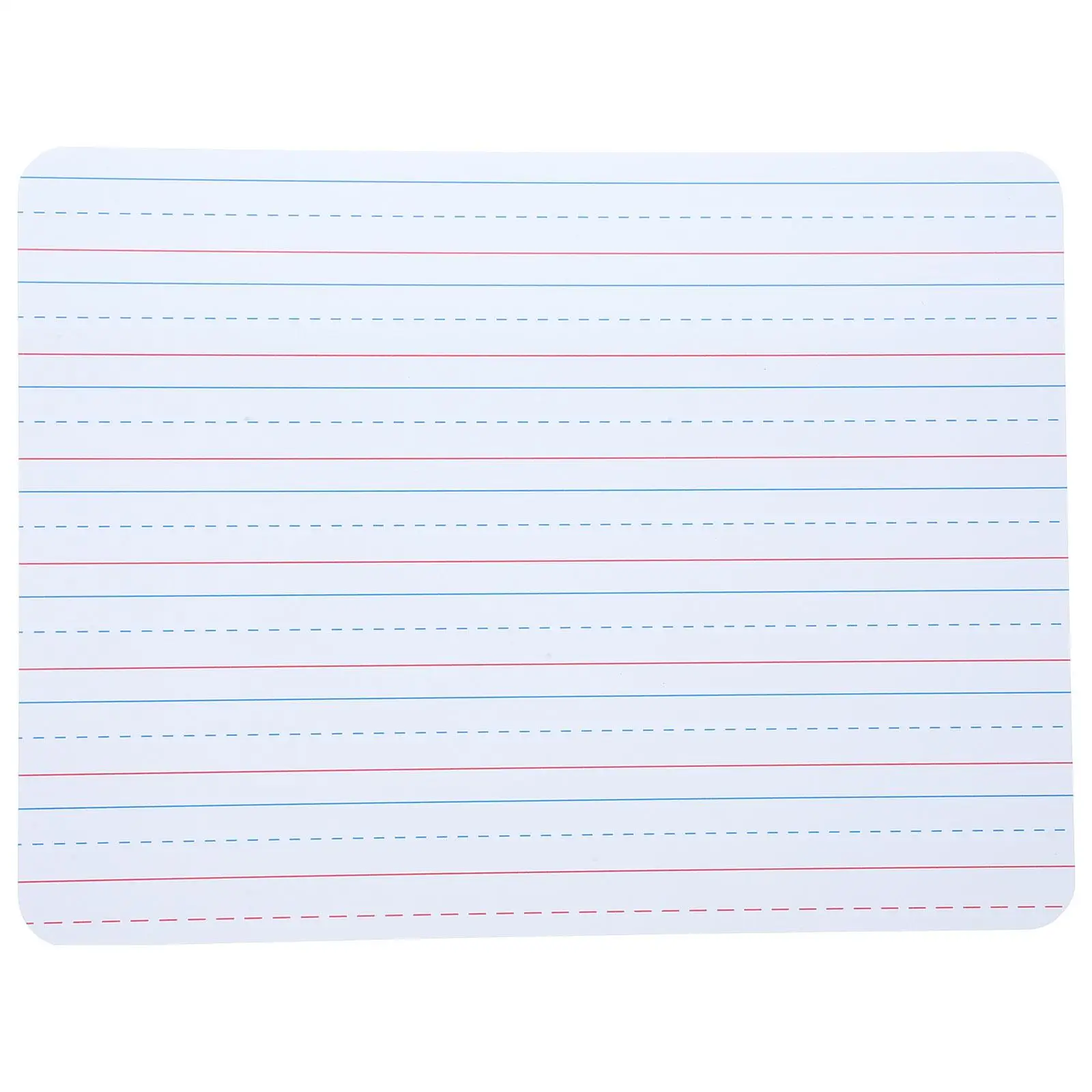 

White Dry Erase Board 60x12cm Reusable Writing Board Magnetic Easy Portable Word Cards Sentence Strips Small