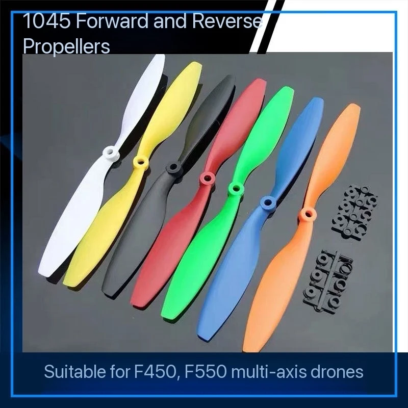 1045 forward and reverse propeller 10 inch suitable for F450 model quadcopter multi rotor fixed wing unmanned aerial vehicle