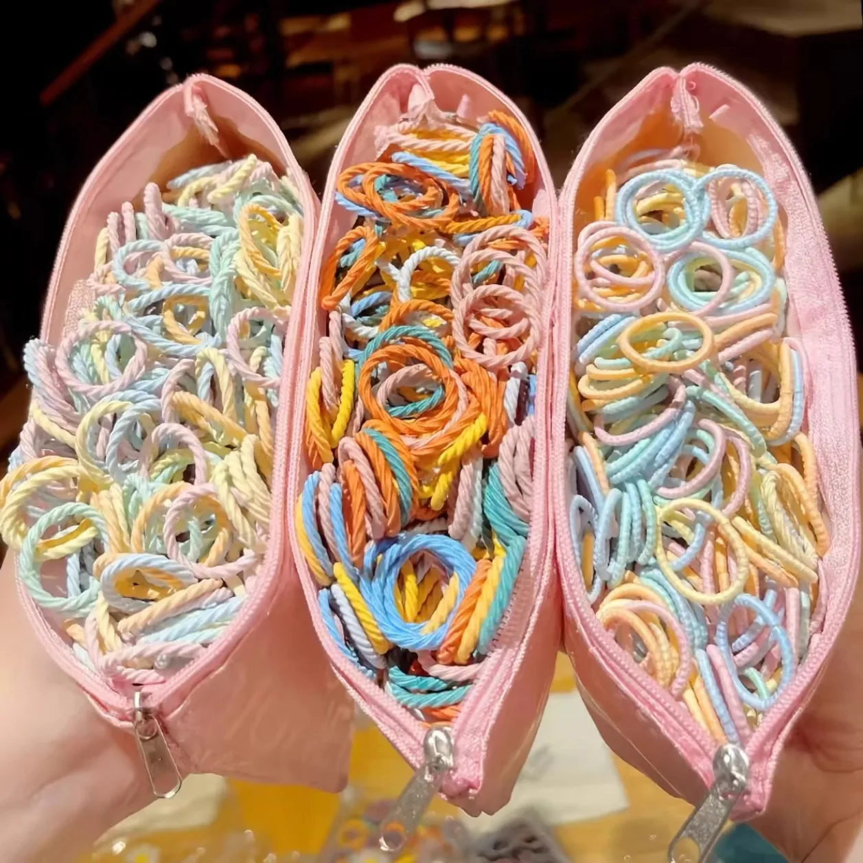 Baby Hair Elastics | Gentle No-Pull kids hair accessories Mini Ponytail Holders & Soft Stretchy Scrunchies for Girls & T