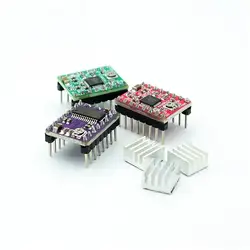 Reprap Stepper Driver A4988 DRV8825 Motor Module +Heat Sink