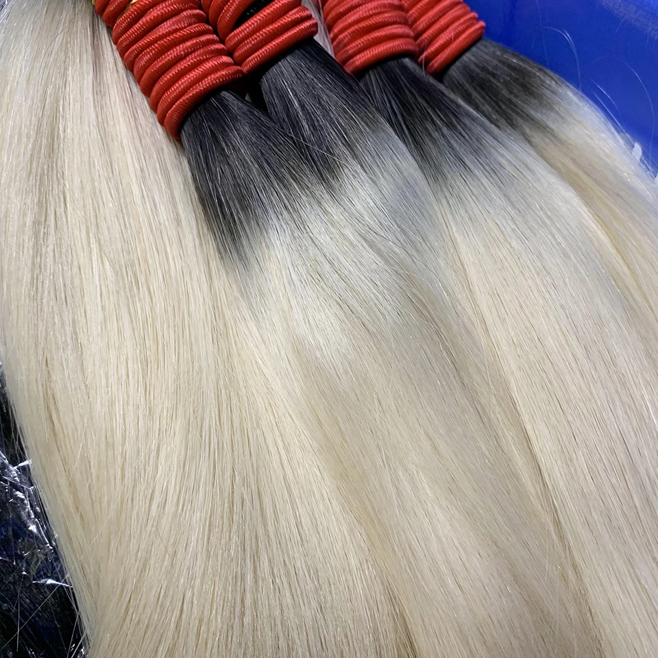 Bulk Human Hair No Weft For Braiding Human Hair Bulk Straight Hair Extensions Bundles Wholesale For Boho Knotless Braids 18-30‘’