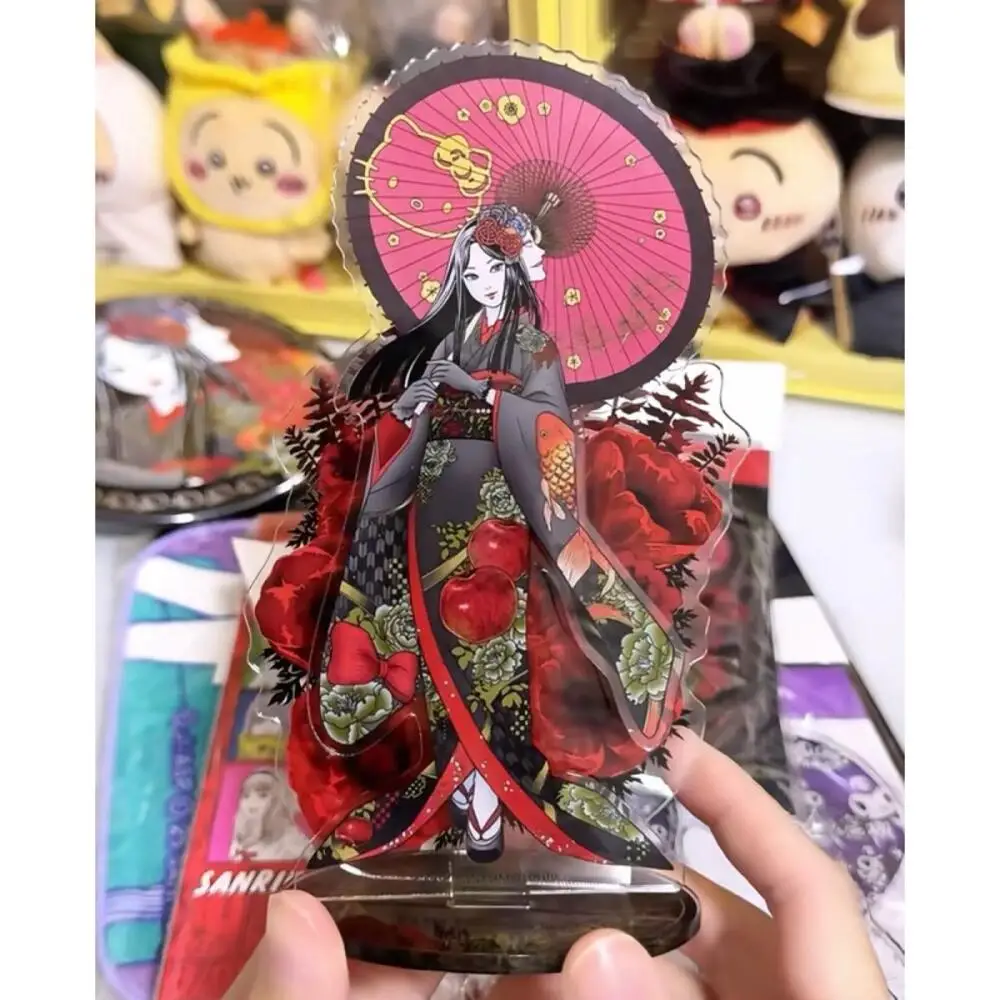 

Hold An Umbrella Tomie Kawakami Cartoon Acrylic Signboard Desktop Headboard Ornament Anime Peripherals Boy Girl Birthday Gift