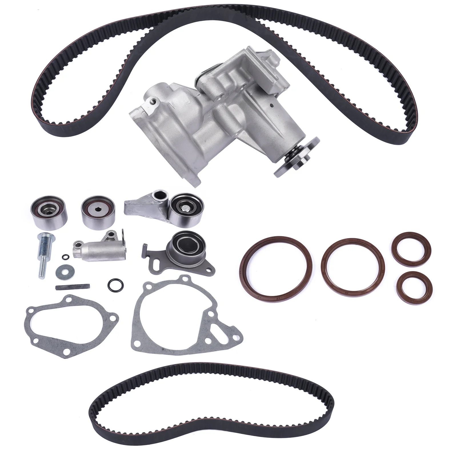AP01 Kit cinghia distribuzione pompa acqua per Mitsubishi Shogun Pajero L200 2.5 DI-D 1300A045