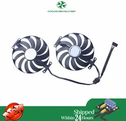 95mm T129215SU 12V 0.5A 6Pin Graphic Card Cooler Fans For ASUS ROG STRIX-GeForce RTX 3060 3070 Fan