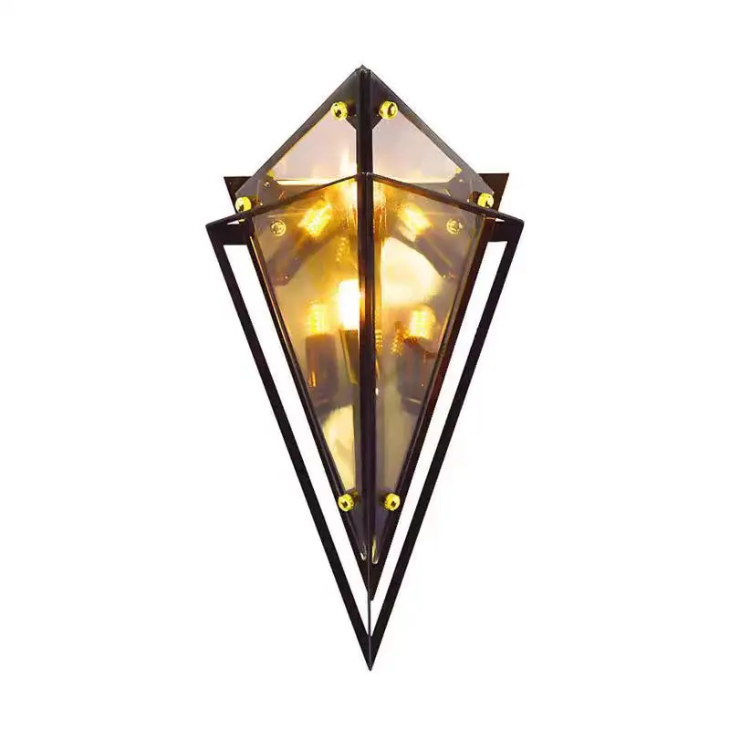 Personalized background wall wall lamp Simple creative hotel corridor aisle bedroom bedside ambient wall lamp