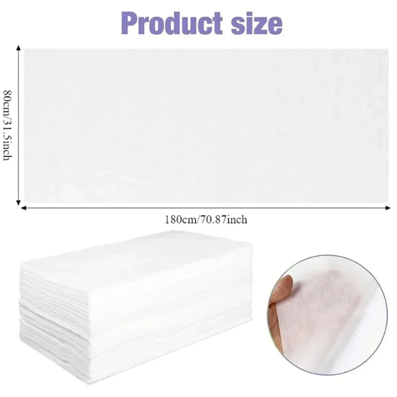 10/20PCS Disposable Nonwoven Bed Sheets Waterproof Massage Table Covers Disposable Sheet Protector for Spa Beauty Salon Tattoo