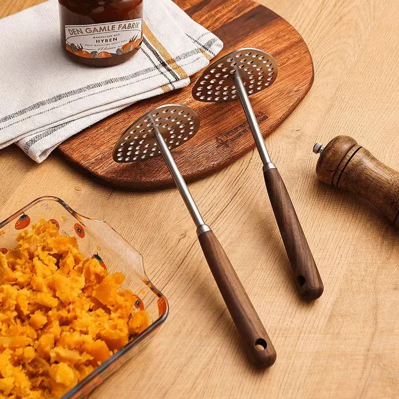 Prensa de batata em aço inoxidável, ferramentas de cozinha domésticas, triturador manual, moedor de alimentos, compactador de lama, utensílios de cozinha