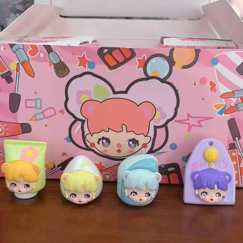

Bobo'S Make Up Bag Series Blind Box Full Set Trendy Collectible Toy Cosmetic Mini Figure Desktop Decor For Adult Collectors