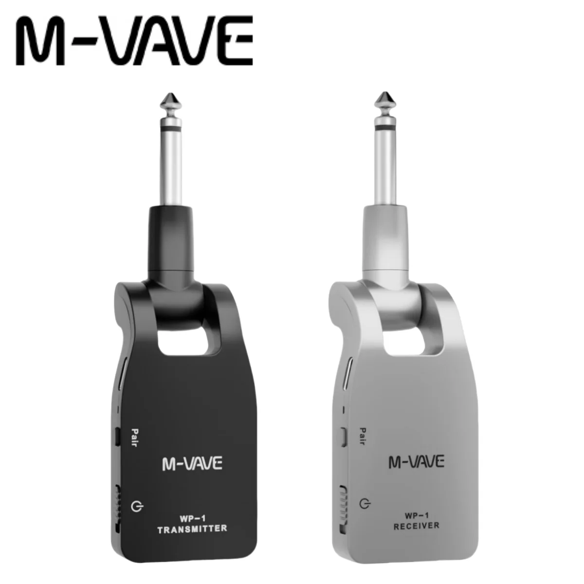

M-VAVE WP-1 2.4G Wireless Guitar System Transmitter/Receiver|Ultra-Low Latency|w/4 Channels|30M Transmission Range|280°Rotatable