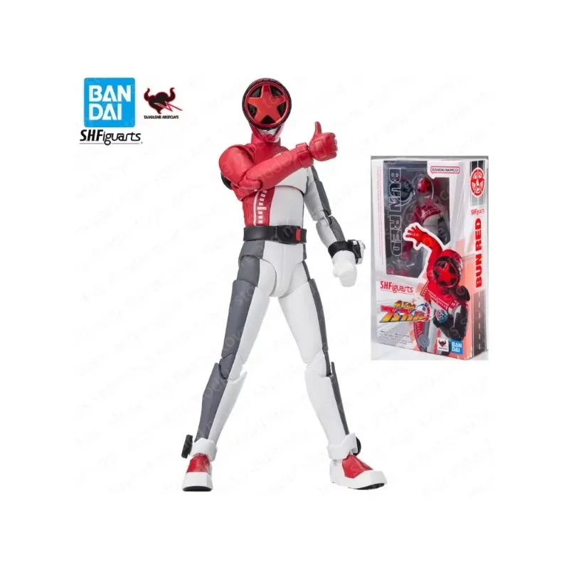 In Strock Original Bandai S.H.Figuarts  SHF Bakuage Sentai Boonboomger (Super Sentai)  Action Figure Toys Collection Model Gift