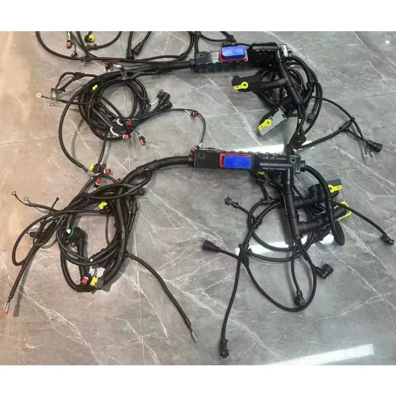 Rebecca Excavator Spare Parts Wiring Harness for 17441797 17483377 Ec480e Ec380e Ec350e L150h L180h L220h L250h Engine Wiring Ha