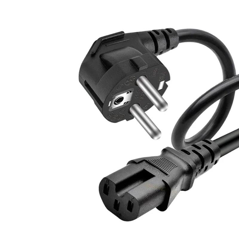 

EU Plug Power Extension Cord IEC320 C13 C15 1.5/1.8m USA UK AC Power Supply Cable For UPS PDU PC Computer LG TV DJ Light