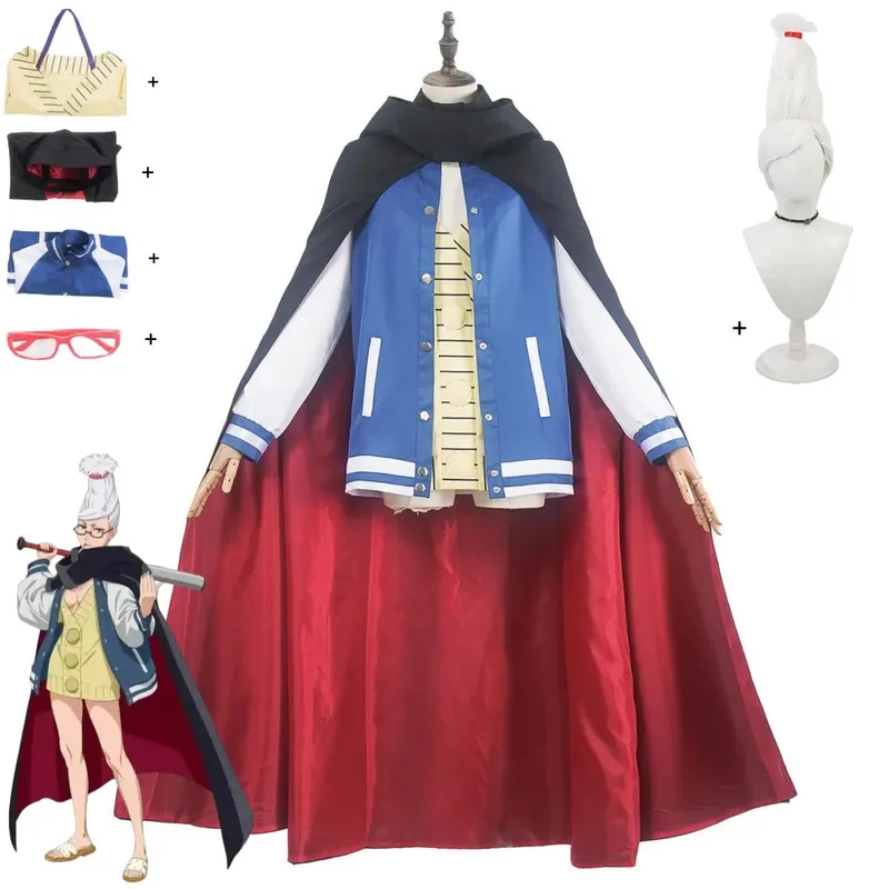 Аниме Da Dan Ayase Seiko Косплей Костюм Dandadan Плащ Бейсбольная куртка Униформа Парик для взрослых Женский сексуальный карнавальный костюм для вечеринки vl;6