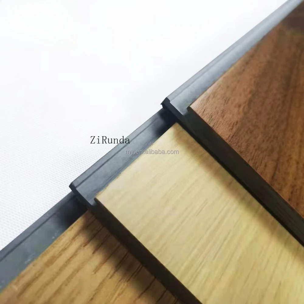 Versión personalizada, chapa de roble impermeable, suelos de vinilo, tablero diseñado resistente al desgaste