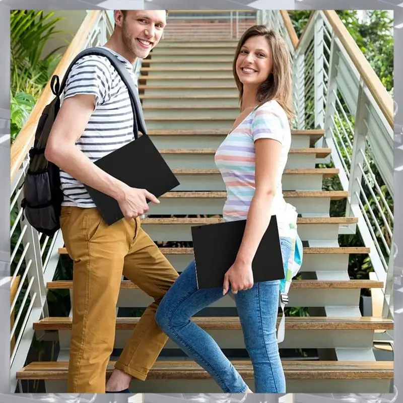 مجلدات رائجة البيع مع جيوب، 25 عبوة من 2 مجلدات جيب تناسب حجم الرسالة، مجلد ملفات مع جيوب للمدرسة والمكتب والمنزل، قابلة للطي