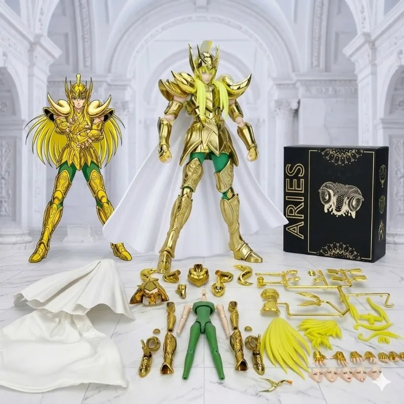 

New ST Model Metal Armor Saint Seiya Myth Cloth EX Aries Shion Gold Lost Canvas/LC Knights of the Zodiac Action Figure In Stock