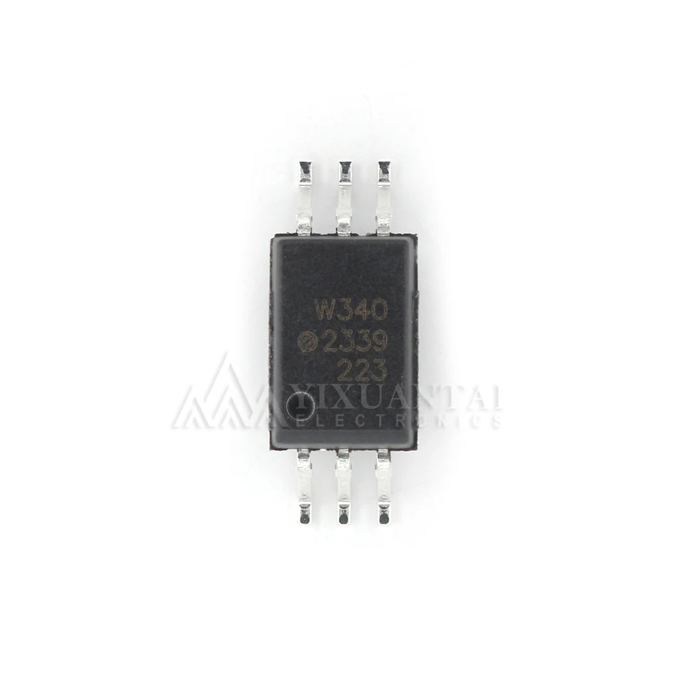 10pcs/Lot  ACPL-W340 Marking W340  ACPL-W340-500E ACPL-W340-000E  ACPL-W340-560【OPTOISO 5KV 1CH GATE DRIVER 6SO】New and Origin