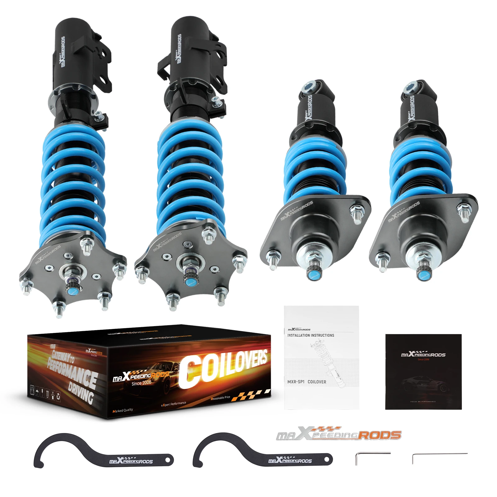 

Upgraded COT6 24 Ways Adjustable Damper Coilover For Honda CRV CR-V 2007-2011