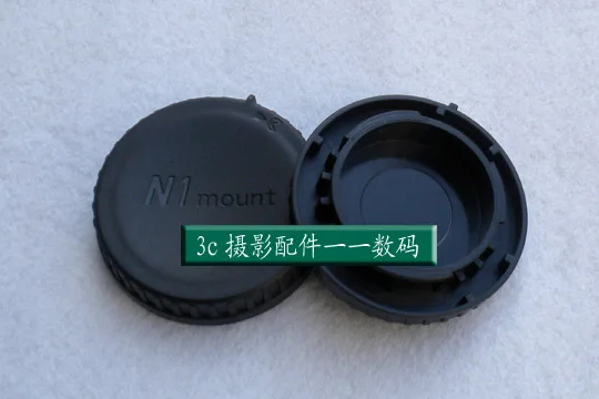 ฝาครอบเลนส์ด้านหลัง/ฝาครอบ + Body Cap สําหรับ Nikon1 N1 mount J5/J4/J3/J2/J1 S2/ s1 V3/V2/V1 AW1 กล้อง mirrorless