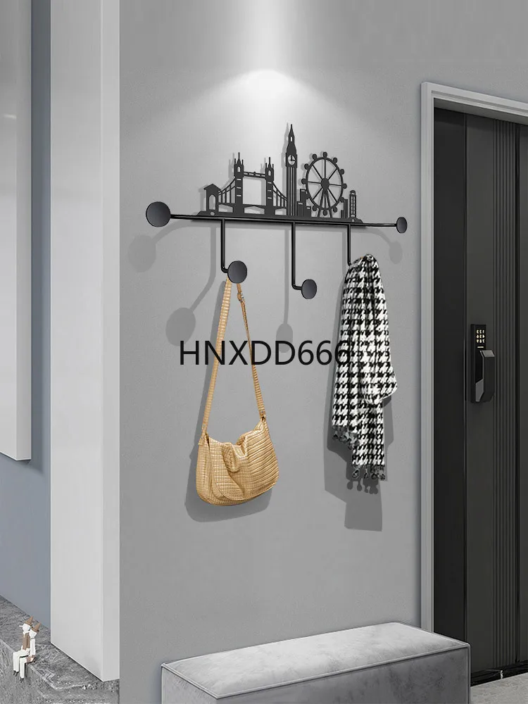 

No punching hanger wall wall wall light luxury hook