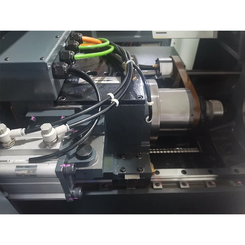 Airow RC926 Horizontal for Type CNC Lathe  Control Flat Bed Twin Spindle Medium Duty for LED Heat Sink Lighting Component