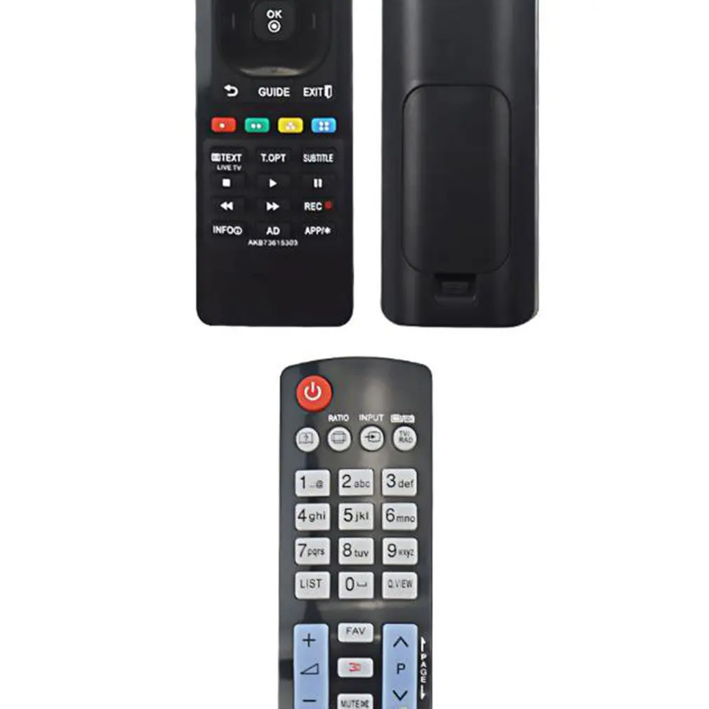 Universal Remote Controller ABS Plastic Replacement Tv Box Remote Control For Set Top Box English Version For LG AKB73615303