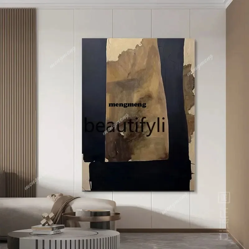

Hand-painted Oil Painting Art Villa Tea Room Private Room Decorative Painting Entrance Three-dimensional Hanging PaintingX
