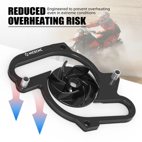 Imagen 2 del producto Para KTM 990 LC8 Adventure 2007-2012 Kit espaciador impulsor enfriador de bomba de agua 950 Adventure/S 990 ADV/R/S 990 SMR SMT 990 Supermoto