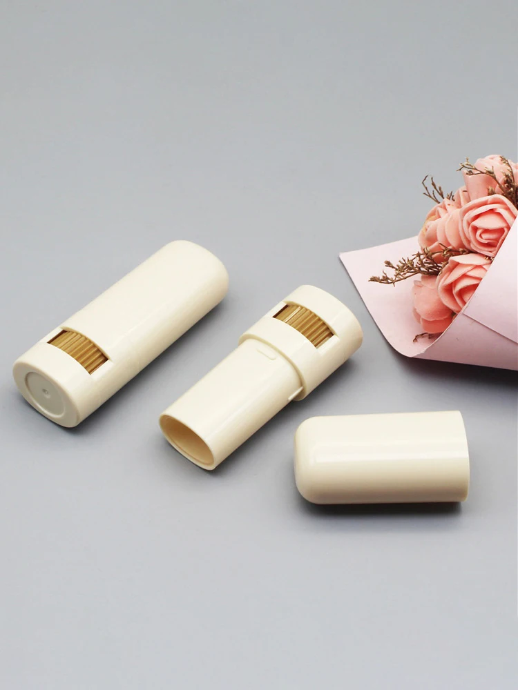 7g 데오도란트 용기 빈 플라스틱 트위스트업 리필 튜브 DIY 데오도란트 스틱 힐밤 화장품용